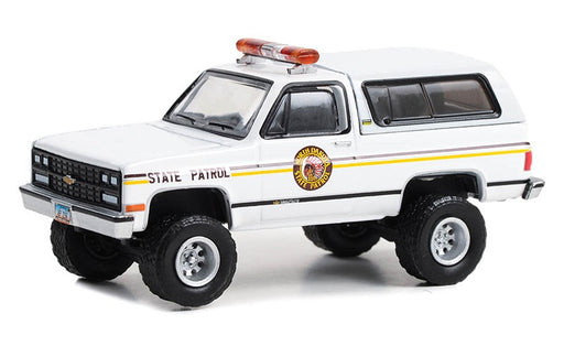North Dakota State Patrol - 1991 Chevrolet K5 Blazer - Hot Pursuit Series 44 -1/64 Greenlight - 43020 C