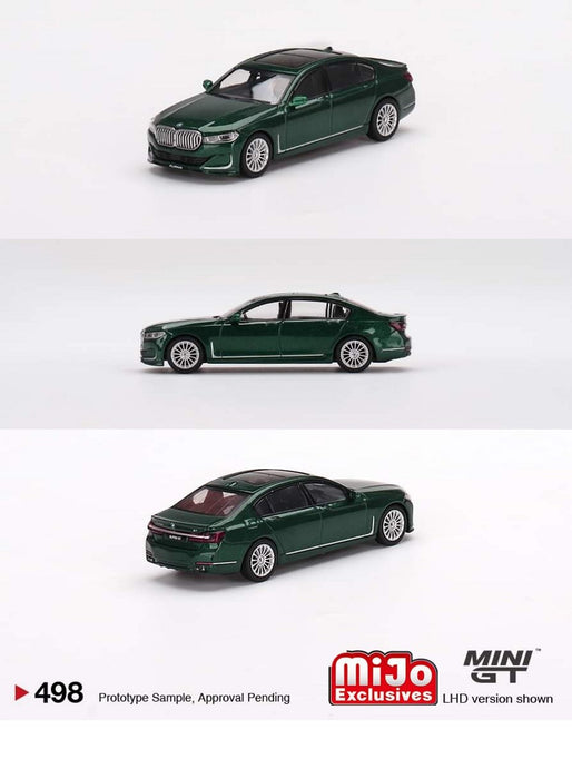 BMW Alpina B7 xDrive Alpina Green Metallic - Mini GT - 1:64 - MGT00498 Passion Diecast