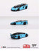 Lamborghini LB-Silhouette WORKS Aventador GT EVO Baby Blue - Mini GT - 1:64 - MGT00494 Passion Diecast