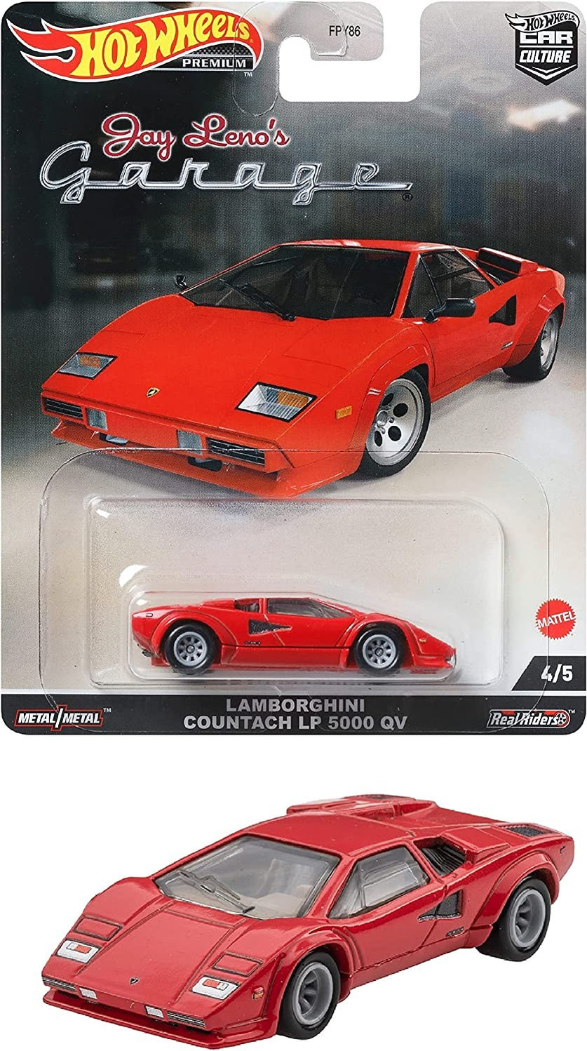 Hot Wheels Retro 2022 Jay Reno Garage - Lamborghini Countach 5000 QV ...