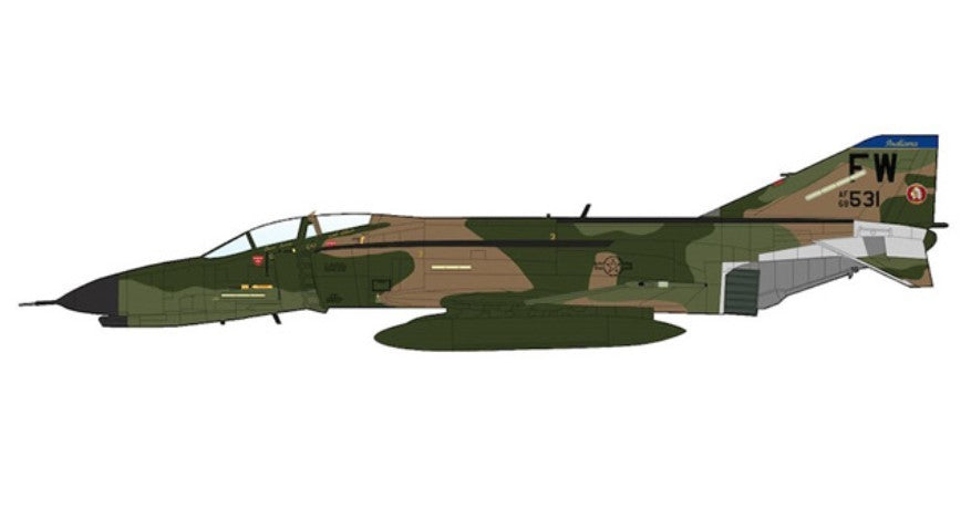 McDonnell Douglas F-4E Phantom II - USAF 122nd TFG, 163rd TFS IN ANG, Fort Wayne ANGS, IN, May 1987 / Hobby Master 1:72 HA19046