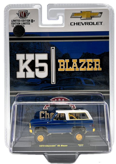 CHASE CAR 1973 Chevy K5 Blazer 4x4 - M2 Machine - Hobby Exclusive - 1:64 - 31500-HS30GR