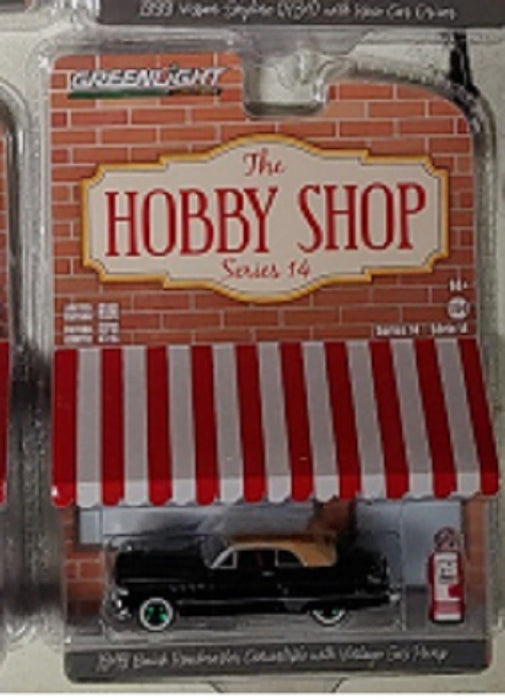 GreenMachine 1949 Buick Roadmaster Convertible - The Hobby Shop Series 14 - 1/64 Greenlight - 97140 AGR