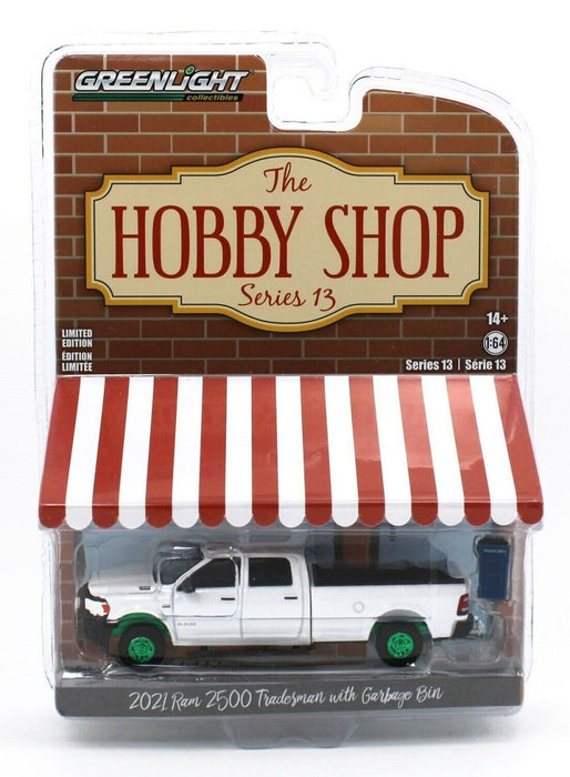 GreenMachine 2021 Ram 2500 Tradesman - The Hobby Shop Series 13 - 1/64 Greenlight - 97130 FGR - Passion Diecast