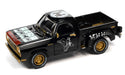 Monopoly 1978 Dodge Midnight Express Railroad Tycoon in Flat Black - with Token - Johnny Lightning 1/64 - JLSP312