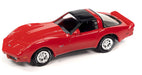 1979 Chevrolet Corvette in Red - Johnny Lightning 1/64 - JLSP324 A Passion Diecast