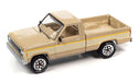 1983 Ford Ranger Pickup Truck with Open Trailer in Light Desert Tan - Truck&Trailers - Johnny Lightning  1:64 - JLSP316 A
