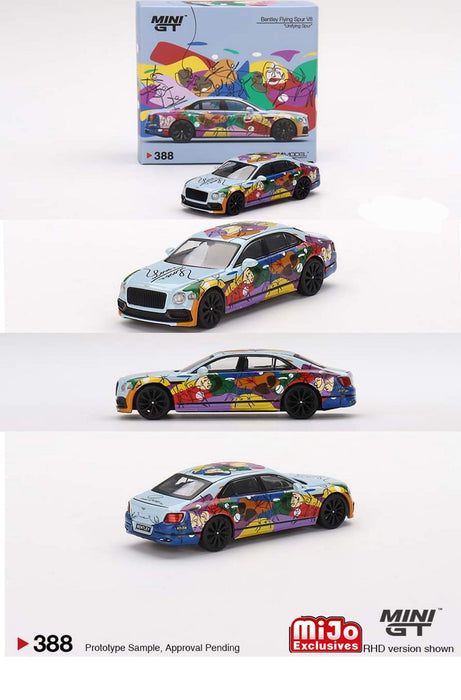 Bentley Flying Spur V8 - Unifying Spur - Limited Edition 8888 pcs - Mini GT - 1:64 - MGT00388 Passion Diecast