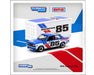 BRE Datsun 510 No.85 (Two-Tone Blue/White) with Container - Tarmac - 1/64 - T64-052-BRE85 Passion Diecast