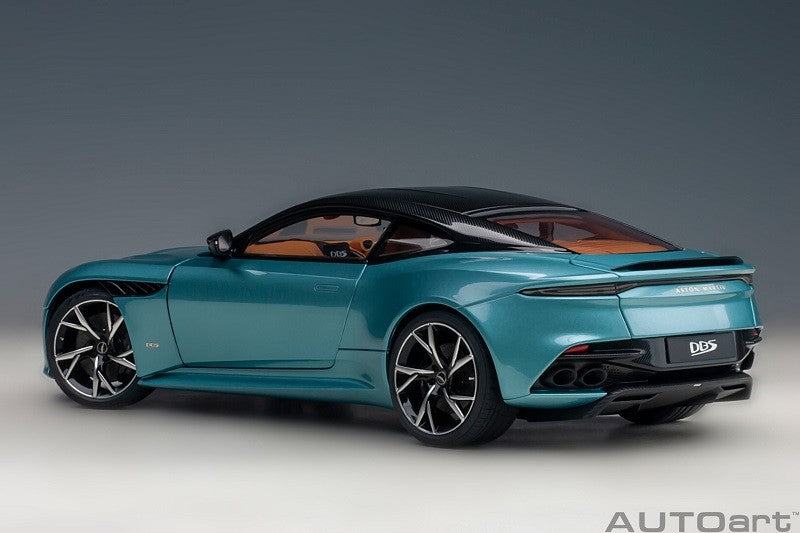 Aston Martin DBS Superleggera (Caribbean Pearl Blue) - Autoart - 70299 Passion Diecast