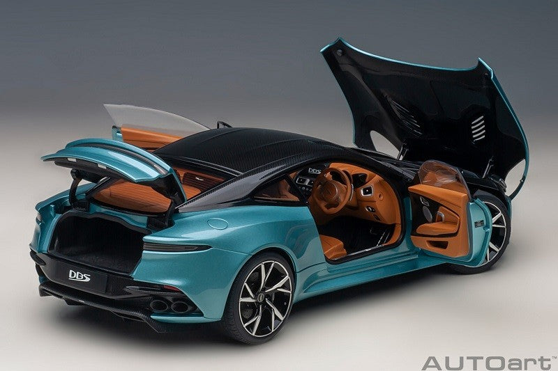 Aston Martin DBS Superleggera (Caribbean Pearl Blue) - Autoart - 70299 Passion Diecast