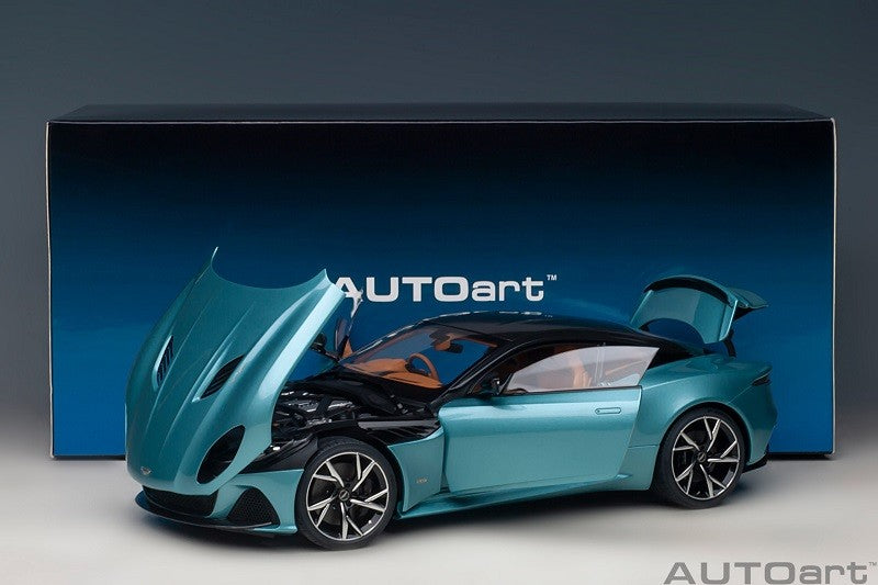 Aston Martin DBS Superleggera (Caribbean Pearl Blue) - Autoart - 70299 Passion Diecast