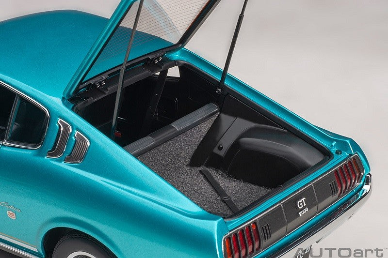 Toyota Celica Liftback 2000GT (RA25) 1973 (Turquoise Blue Metallic) - Autoart - 78767 Passion Diecast