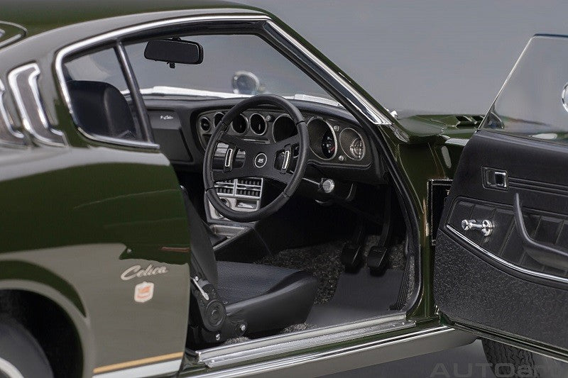 Toyota Celica Liftback 2000GT (RA25) 1973 (Moss Green) - Autoart - 78768 Passion Diecast