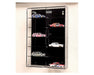 Showcase 1:64 12-Car Display Case Wall Mount Plastic Black Back Version With Cover - Mijo Exclusive 1/64 - MJ08012BK