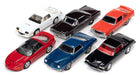 Muscle Cars USA 2021 Release 4 Version A  (6 cars set ) Johnny Lightning 1:64 - JLMC028 A