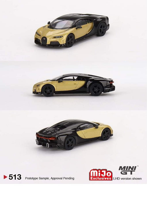 Bugatti Chiron Super Sport Gold - Mini GT - 1:64 - MGT00513 Passion Diecast