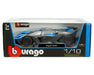 Bugatti Bolide (Blue and Dark Grey Metallic Two-tone) - Bburago - 1/18 - 18-11047 BL -  Passion Diecast 