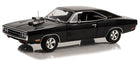 1970 Dodge Charger with Blown Engine in Black - 1/18  Greenlight - 19122 Passion Diecast
