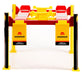 MOPAR Parts & Accessories - Four-Post Lift in Yellow and Red - Greenlight - 1/18 - 13649 - Passion Diecast 