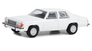 Police - 1980-91 Ford LTD Crown Victoria in White (WITHOUT LIGHT AND PUSH BAR) - Hobby Exclusive - 1/64 Greenlight - 43007 A
