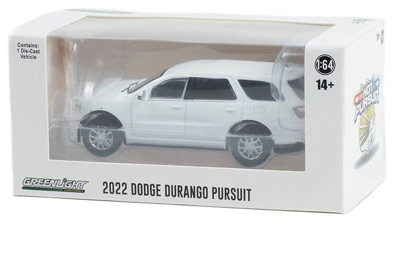Police - 2022 Dodge Durango Pursuit (WITHOUT LIGHT AND PUSH BAR) - Hobby Exclusive - 1/64 Greenlight - 43003 A
