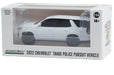 Police - 2022 Chevrolet Tahoe Police Pursuit Vehicle (WITHOUT LIGHT AND PUSH BAR) - Hobby Exclusive - 1/64 Greenlight - 43001 A