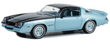 1978 Chevrolet Camaro Rally Sport in Bright Blue and Black - 1/18  Greenlight - 13664 Passion Diecast