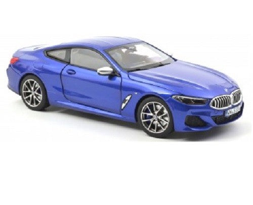 BMW M850i 2019 Blue metallic - Norev - 1-18 - 183286 - Passion Diecast