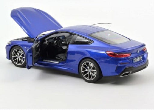 BMW M850i 2019 Blue metallic - Norev - 1-18 - 183286 - Passion Diecast
