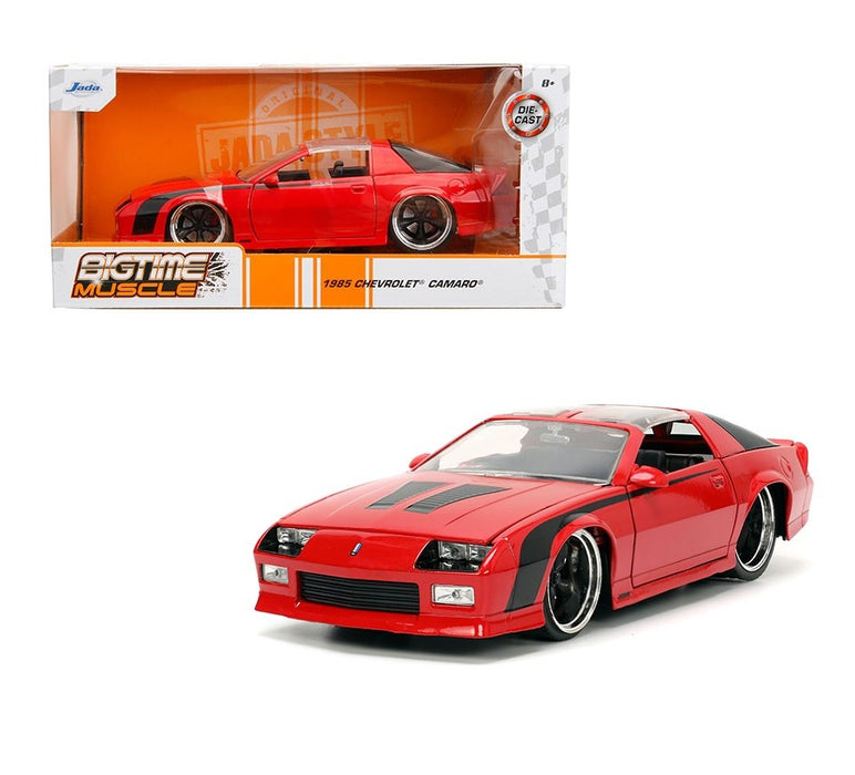 1985 Chevrolet Camaro (Red) - Bigtime Muscle - Jada 1/24 - 34196 Passion Diecast