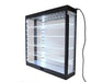 Showcase 1:64 Wall Mount 5 Tiers USB Powered LED Black with Mirror Back - MiJo Exclusives - 1/64 - MJ8850MBK