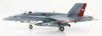 McDonnell Douglas F/A-18C Hornet Swiss Air Force 11 Staffel Tigers, Meiringen AB, Switzerland 2014 / Hobby Master 1:72 HA3572
