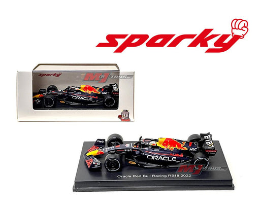 Oracle Red Bull Racing RB18 No.1 Oracle Red Bull Racing 2022 - Max Verstappen - SPARKY 1/64 - Y254 Passion Diecast