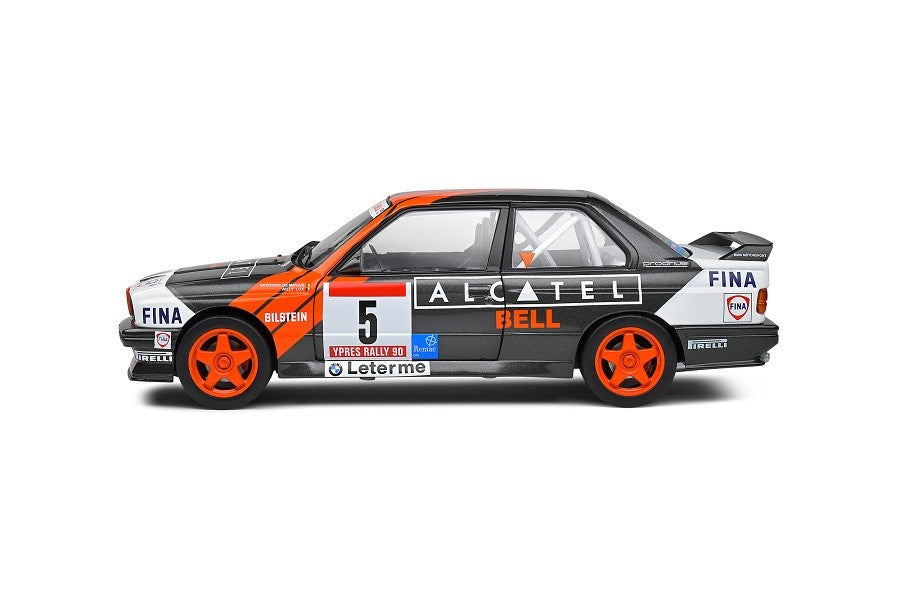 BMW E30 M3 GR.A - 6 RALLY YPRES - 1990 - NO.5 DE MEVIUS / LUX - Solido - 1/18 - S1801519  Passion Diecast