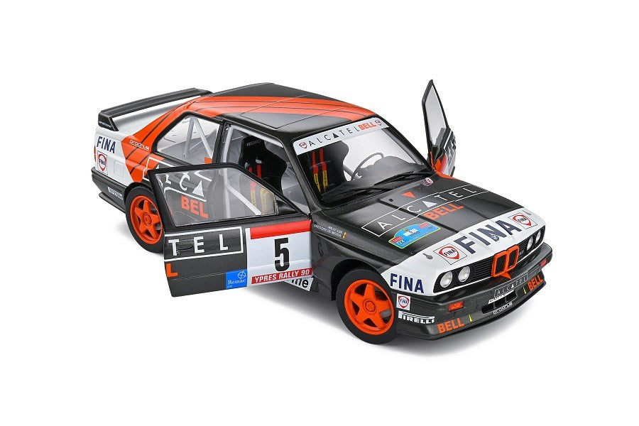 BMW E30 M3 GR.A - 6 RALLY YPRES - 1990 - NO.5 DE MEVIUS / LUX - Solido - 1/18 - S1801519  Passion Diecast