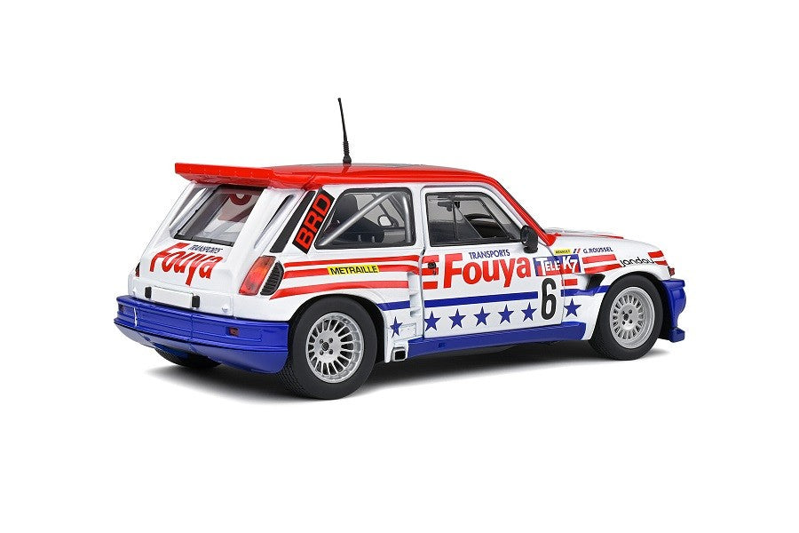 RENAULT 5 MAXI - RALLYCROSS - 1987 - G. ROUSSEL NO.6 - Solido - 1/18 - S1804706  Passion Diecast
