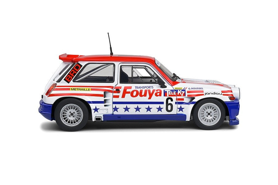 RENAULT 5 MAXI - RALLYCROSS - 1987 - G. ROUSSEL NO.6 - Solido - 1/18 - S1804706  Passion Diecast
