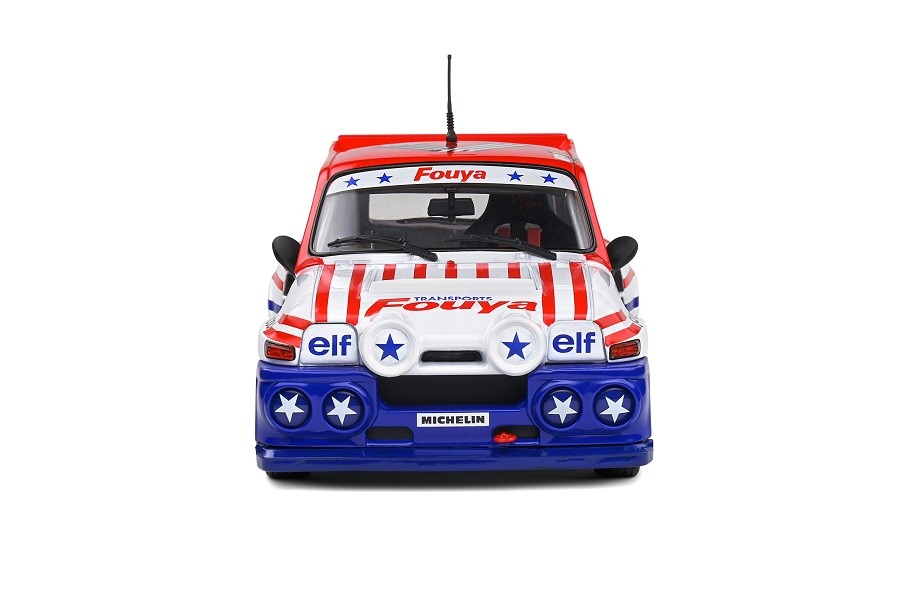 RENAULT 5 MAXI - RALLYCROSS - 1987 - G. ROUSSEL NO.6 - Solido - 1/18 - S1804706  Passion Diecast