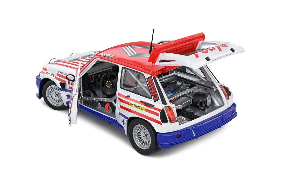 RENAULT 5 MAXI - RALLYCROSS - 1987 - G. ROUSSEL NO.6 - Solido - 1/18 - S1804706  Passion Diecast