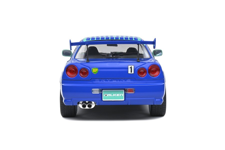 1999 Nissan Skyline (R34) GT-R Falken Drift Livery - Solido - 1/18 - S1804304  Passion Diecast