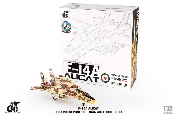 Grumman F-14A Tomcat - IRIAF, Khatami AB, Iran, 2014 - JC Wings  1:72  JCW-72-F14-013