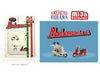 Motomania 6 Set - 4 pieces Diecast - American Diorama - 1/64 - AD-76515MJ Passion Diecast