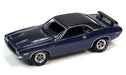 1970 Dodge Challenger R/T in Purple with Black Roof - Johnny Lightning 1/64 - JLSP331 Passion Diecast