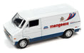 Mongoose 1977 Dodge Van BMX/Freestyle Bike - in White with Dark Blue Side Stripe - Johnny Lightning 1/64 - JLSP328