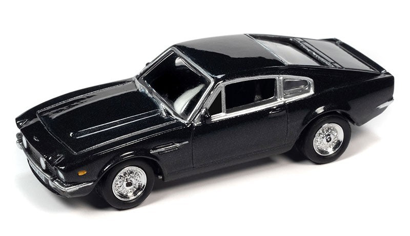 James Bond 1987 Aston Martin Vantage - The Living Daylights - in Cumberland Gray - Johnny Lightning 1/64 - JLSP327