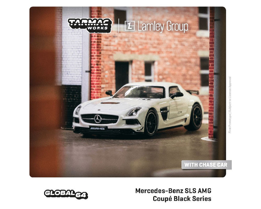 Mercedes-Benz SLS AMG Coupe Black Series (White) - Tarmac - 1/64 - T64G-027-WH Passion Diecast