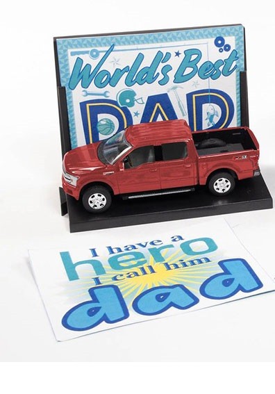 Worlds Best Dad - 2000 Ford F150 Lariat - Auto World - 1/64 - AWAC017 B Passion Diecast