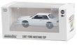 Police - 1987-93 Ford Mustang SSP in White (WITHOUT LIGHT AND PUSH BAR) - Hobby Exclusive - 1/64 Greenlight - 43008 A