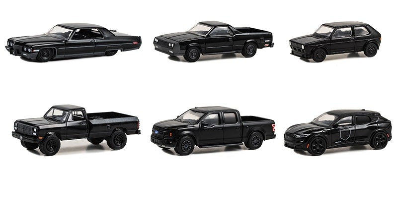Black Bandit Series 28 - Assortment - 1/64 Greenlight - 28130 Passion Diecast